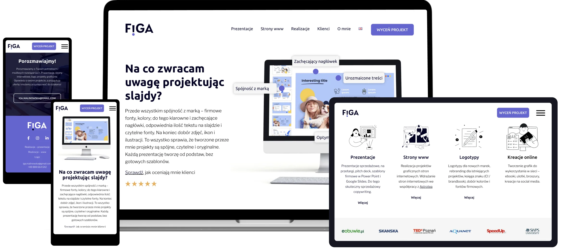 strona przygotowana pod różne wielkości ekranów