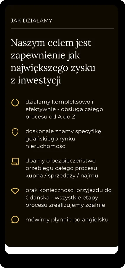 strona dla agencji nieruchomości