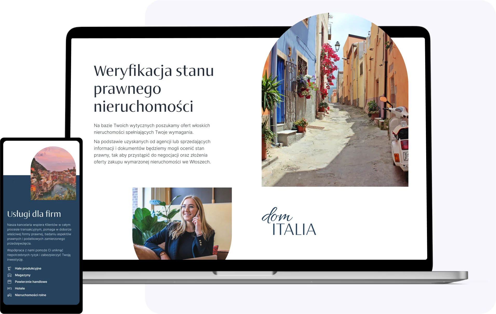 Landing page dla nieruchomości