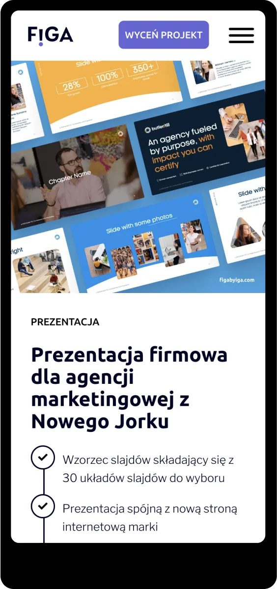 Figa by Iga - studio graficzne widoki mobilne