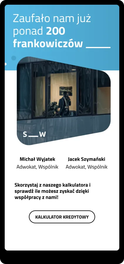 Strona dla kancelarii - widok mobilny