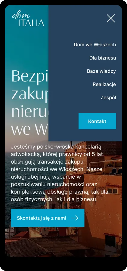 Landing page dla kancelarii